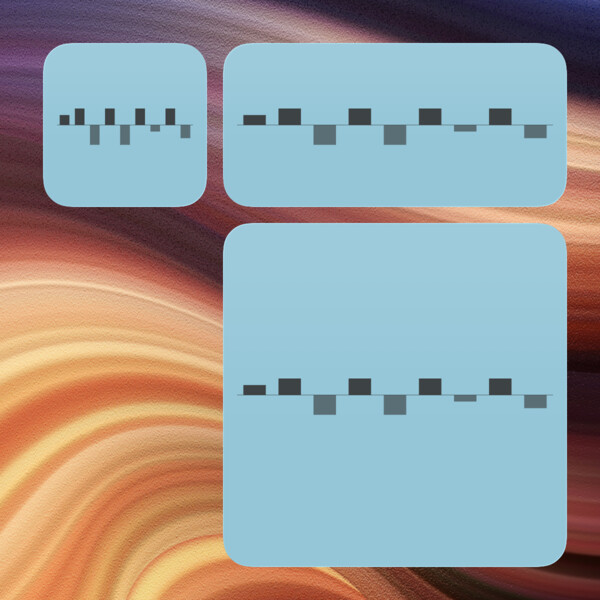 chart-delta widget screenshot