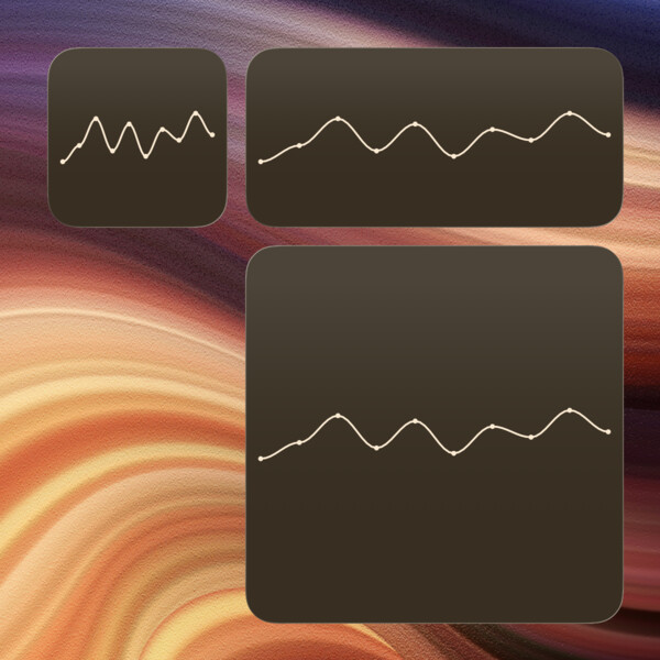 chart-sine widget screenshot
