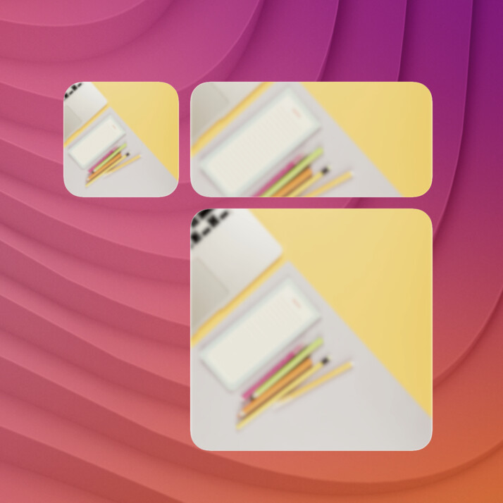 image-filter-chain widget screenshot