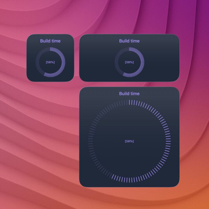 progress-watch widget screenshot