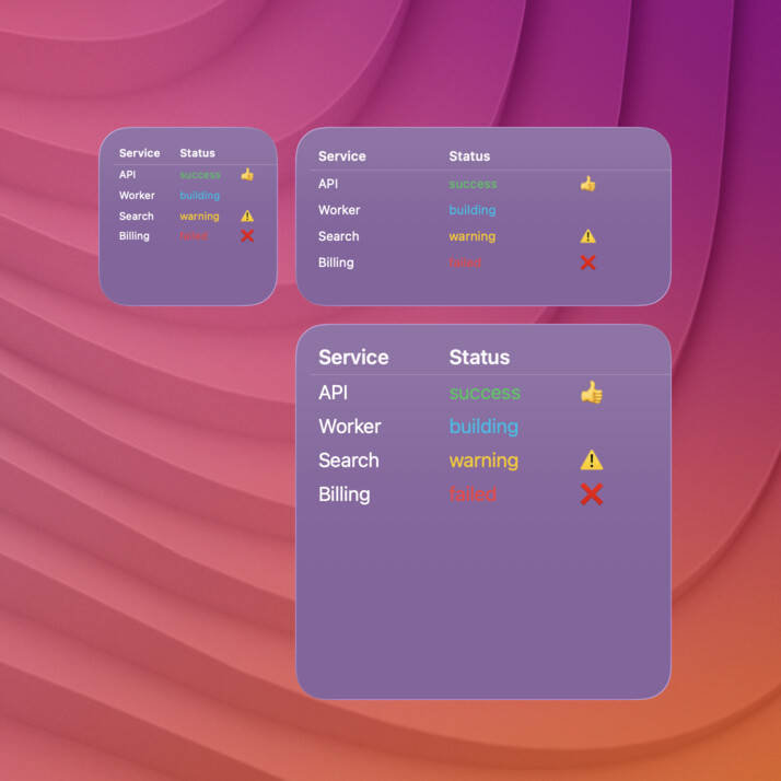 table-grid-none widget screenshot
