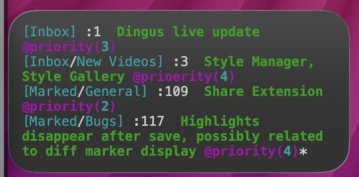 Doing Widget widget screenshot