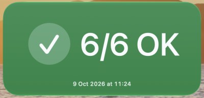 Uptime Kuma Widget widget screenshot